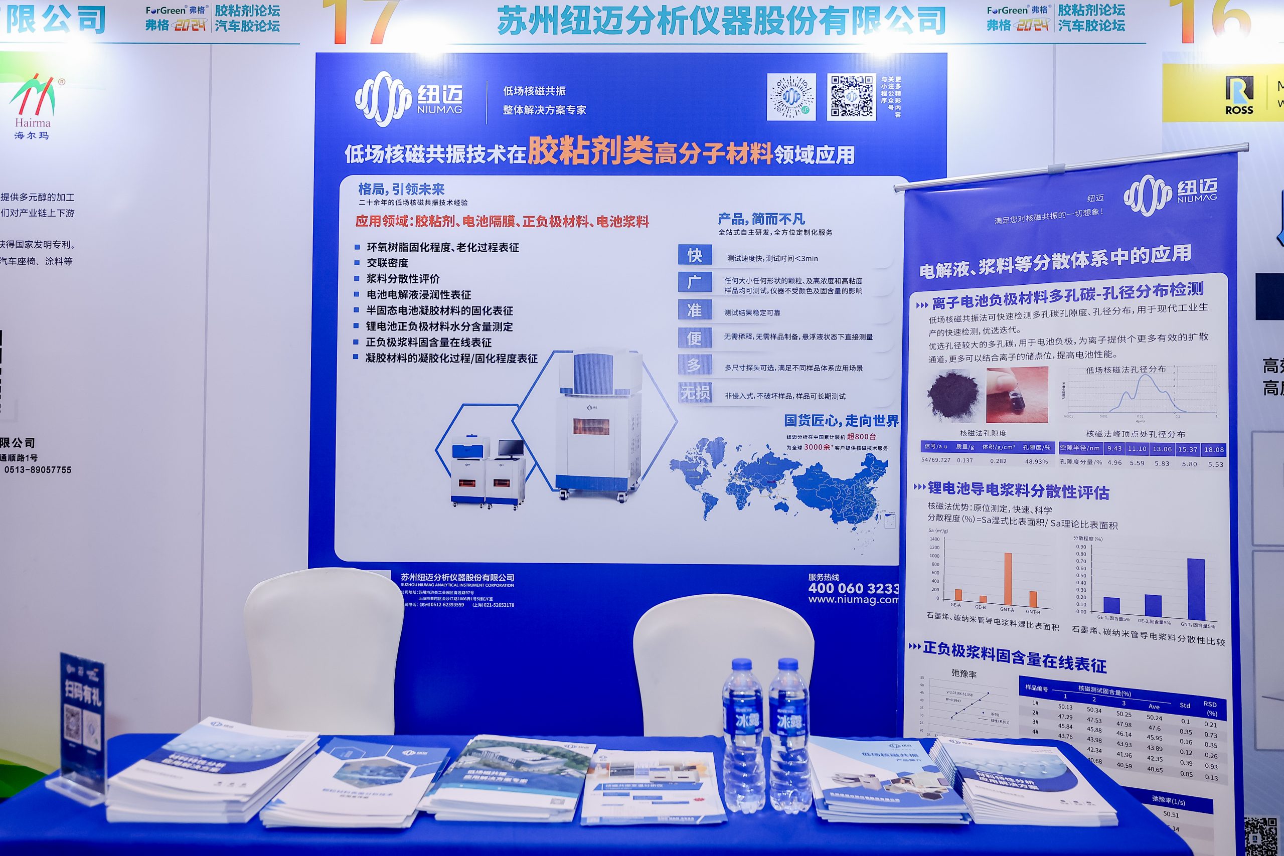 紐邁分析展·風(fēng)采|紐邁攜綠色解決方案 亮相第八屆環(huán)保膠粘劑/新能源汽車膠/動力電池用膠論壇